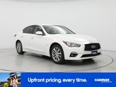 Photo of 2018 White INFINITI Q50