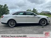 Thumbnail of 2018 White Ford Taurus