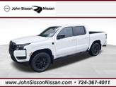 Photo of 2026 Glacier White Nissan Frontier