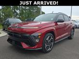 Photo of 2025 Ultimate Red Metallic w/Black Roof Hyundai KONA