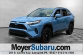 Photo of 2022 Cavalry Blue Toyota RAV4 Hybrid