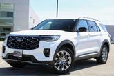 Thumbnail of 2025 Star White Ford Explorer