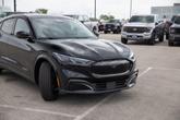 Thumbnail of 2025 Shadow Black Ford Mustang Mach-E
