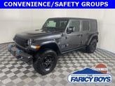 Photo of 2024 Granite Crystal Clearcoat Metallic Jeep Wrangler 4xe
