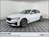 Photo of 2021 Mineral White Metallic BMW 540