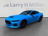 Photo of 2025 Blue Ford Mustang