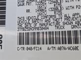 Thumbnail of 2021 Super White Toyota Tacoma