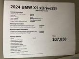 Thumbnail of 2024 Black Sapphire Metallic BMW X1