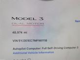 Thumbnail of 2021 Solid Black Tesla Model 3