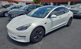 Thumbnail of 2021 Pearl White Multi-Coat Tesla Model 3