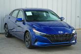 Thumbnail of 2023 Intense Blue Hyundai ELANTRA HEV