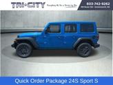 Thumbnail of 2025 Hydro Blue Pearl Jeep Wrangler