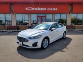 Photo of 2019 White Platinum Metallic Tri-Coat Ford Fusion Hybrid