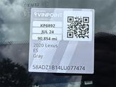 Thumbnail of 2020 Nebula Gray Pearl Lexus ES 350