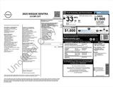 Thumbnail of 2025 Aspen White Tricoat/Super Black Nissan Sentra