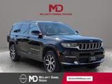Photo of 2024 Diamond Black Crystal Pearlcoat Jeep Grand Cherokee L