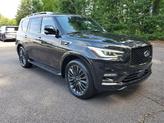 Thumbnail of 2024 Mineral Black INFINITI QX80