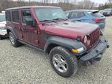 Photo of 2021 Maroon Jeep Wrangler Unlimited