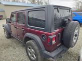 Thumbnail of 2021 Maroon Jeep Wrangler Unlimited