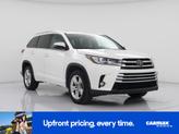 Photo of 2017 White Toyota Highlander