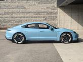 Thumbnail of 2025 Frozen Blue Metallic Porsche Taycan