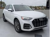Thumbnail of 2021 Glacier White Metallic Audi Q5