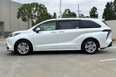Thumbnail of 2022 White Toyota Sienna