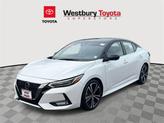 Thumbnail of 2023 Aspen White Tricoat/Super Black Nissan Sentra