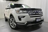 Thumbnail of 2019 White Platinum Clearcoat Metallic Ford Explorer