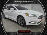 Photo of 2018 White Ford Fusion