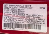 Thumbnail of 2022 San Marino Red Honda Accord