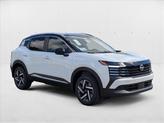 Thumbnail of 2026 Aspen White Tricoat/Super Black Nissan Kicks