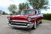Thumbnail of 1957 Razzberry Candy Apple Red Chevrolet Nomad
