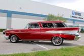 Thumbnail of 1957 Razzberry Candy Apple Red Chevrolet Nomad