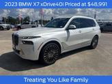 Photo of 2023 Mineral White Metallic BMW X7
