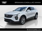 Photo of 2024 Crystal White Tricoat Cadillac XT4