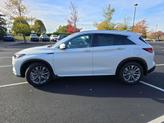 Thumbnail of 2025 Radiant White INFINITI QX50