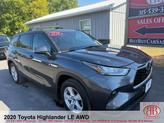 Photo of 2020 Gray Toyota Highlander