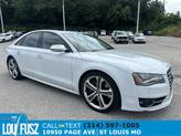 Photo of 2013 Glacier White Metallic Audi S8