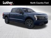 Thumbnail of 2025 Antimatter Blue Metallic Ford F-150 Lightning
