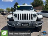 Thumbnail of 2021 Bright White Clearcoat Jeep Wrangler Unlimited