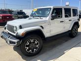 Thumbnail of 2024 Bright White Clearcoat Jeep Wrangler