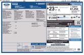 Thumbnail of 2022 Stone Blue Metallic Ford Edge