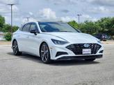 Thumbnail of 2021 Quartz White Hyundai SONATA