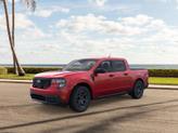 Photo of 2025 Ruby Red Metallic Tinted Clearcoat Ford Maverick