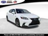 Photo of 2016 White Lexus CT 200h
