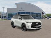 Thumbnail of 2026 Radiant White/Black Obsidian INFINITI QX60