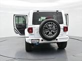 Thumbnail of 2022 Bright White Clearcoat Jeep Wrangler Unlimited 4xe