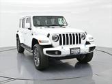 Thumbnail of 2022 Bright White Clearcoat Jeep Wrangler Unlimited 4xe