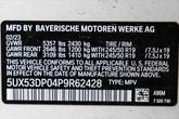 Thumbnail of 2023 White Metallic BMW X3